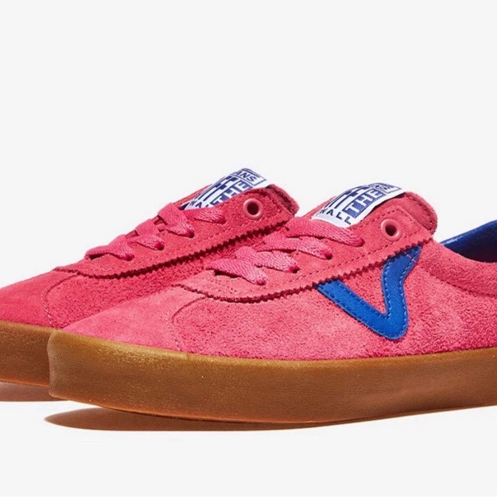 Vans Bambino Low Skate Shoes Honeysuckle Pink Purple Men's 4 Women's 5.5 New